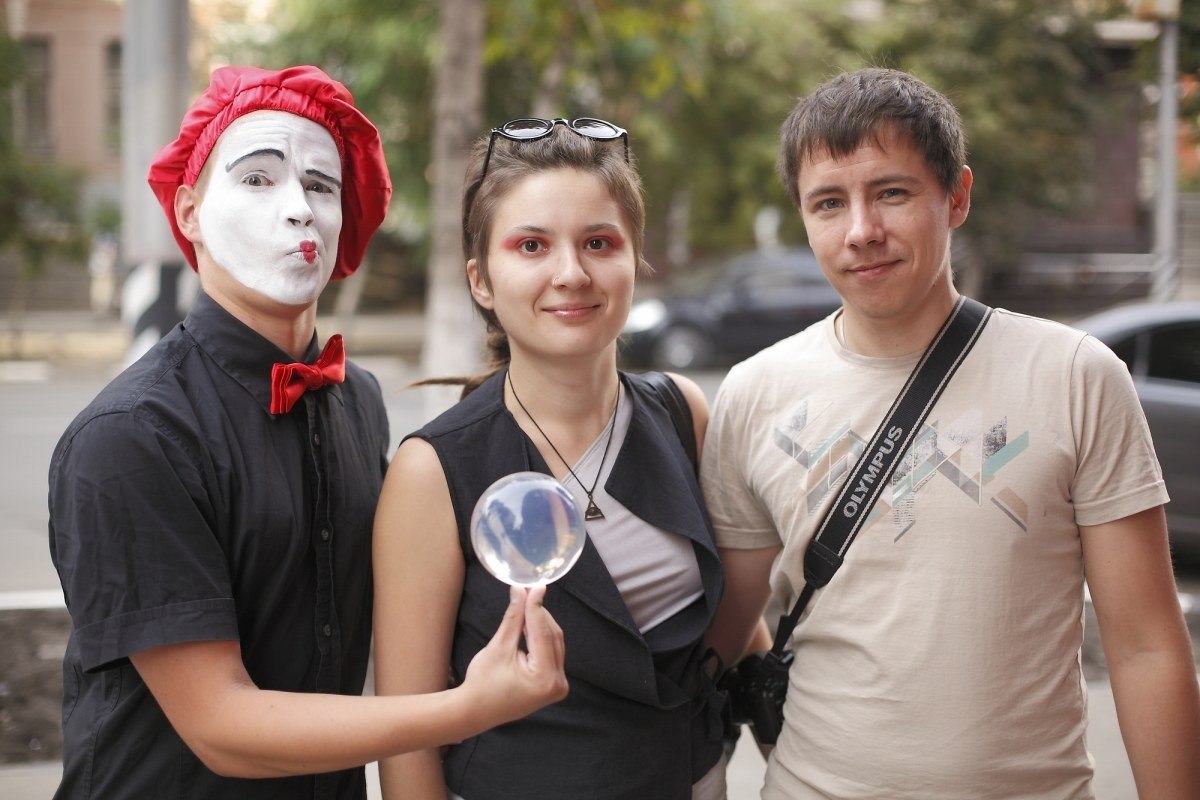 мим саратов фото аниматор жонглер клоун
